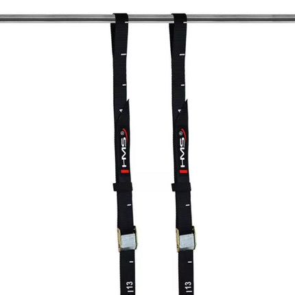 Mediniai gimnastikos žiedai su matavimo juosta HMS TX07