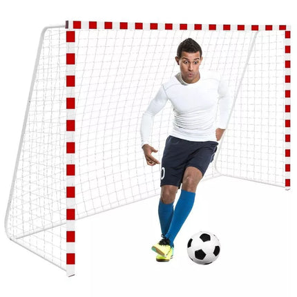 Futbolinys vartai su tinkleliu 300x160x90CM ENERO