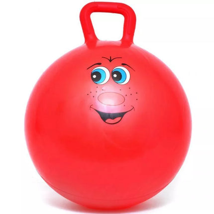 Gimnastikos kamuolys su rankena SMJ BL010 55cm