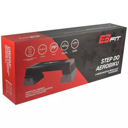 AEROBIC STEP 70X28CM 3-STEP ADJUSTMENT ENERO FIT