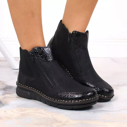 Sodūs, izoliuoti aulinukai su užtrauktukais Rieker W RKR555