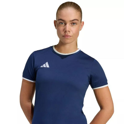 adidas Entrada 26 Jersey Tamsiai Mėlyni JZ2500 Moteriški Marškinėliai
