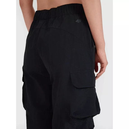 Women's casual cargo pants 4F 4FRSS25TTROF1452-20S