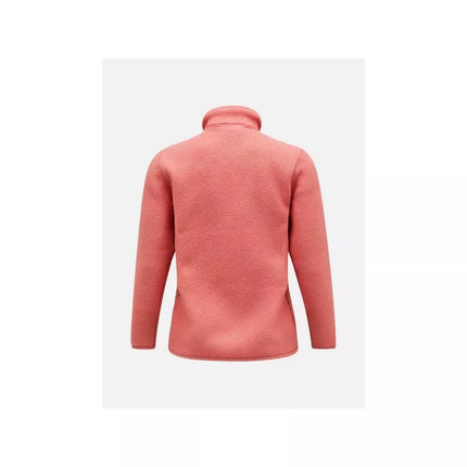 Peak Performance W Fleece Snap T Rožinis Megztinis