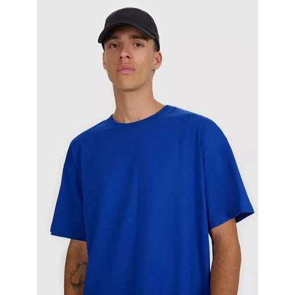 Vyriški oversize marškinėliai su spauda 4F 4FWAW25TTSHM2403-36S
