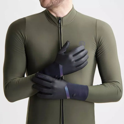 Rogelli DISTANCE juodos žieminės pirštinės 3XL