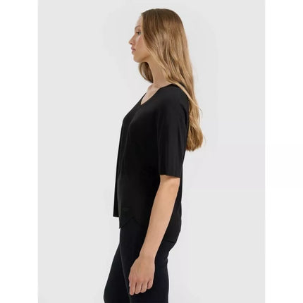Women's oversize T-shirt with modal 4F 4FRAW25TTSHF3283-21S