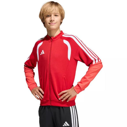 adidas Tiro 26 Varžybų treniruočių vaikiškas džemperis raudonas KA7710