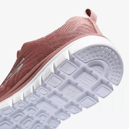 Skechers Graceful Get Connected Pink Women's Sneakers (12615-MVE)