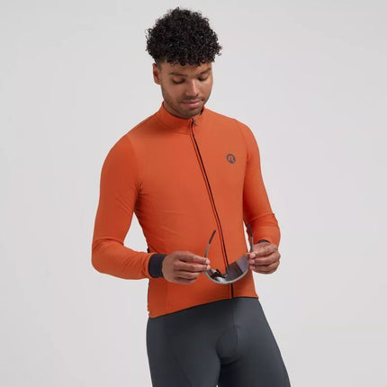 Rogelli SIGNATURE long sleeve t-shirt orange M