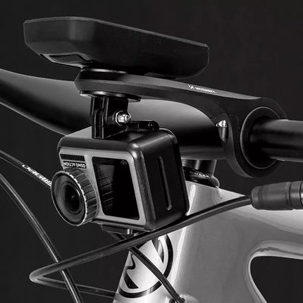 Wozinsky WUG-01B dviračio laikiklis Garmin kompiuteriui, vairui, kamerai, žibintuvėliui - juodas