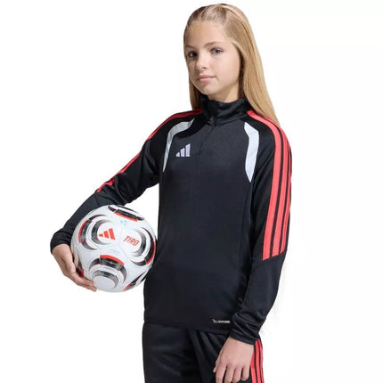 adidas Tiro 26 League Training Top for kids, black, white, and red, JY7159
