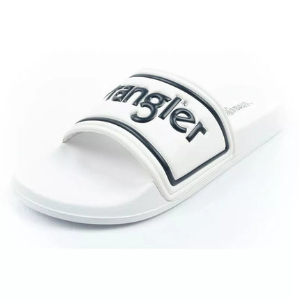 Wrangler men's Averell Slider sports slippers comfortable white