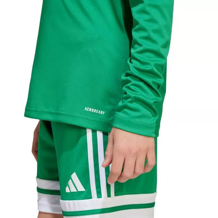 adidas Squadra 25 Long Sleeve Kids T-Shirt Green JN7491