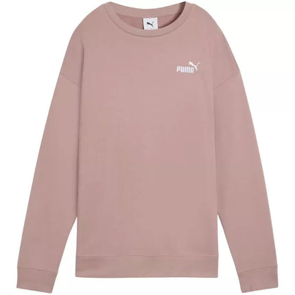 Puma ESS Small No. 11 Logo Relaxed Crew Women's Sweatshirt Pink 684975 88