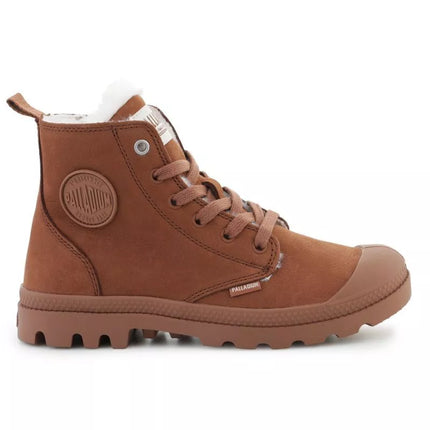 Palladium Pampa HI ZIP WL 95982-291-M Natūraliai rudas