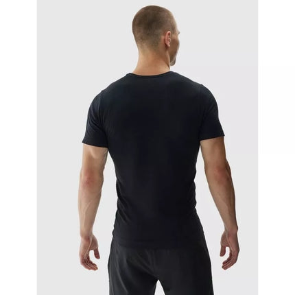 Men's seamless training shirt 4F 4FWAW24TFTSM0975-22S