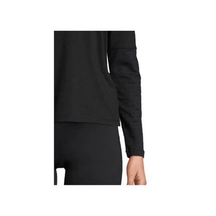 CASALL Essential Mesh Detail Long Sleeve T-shirt black