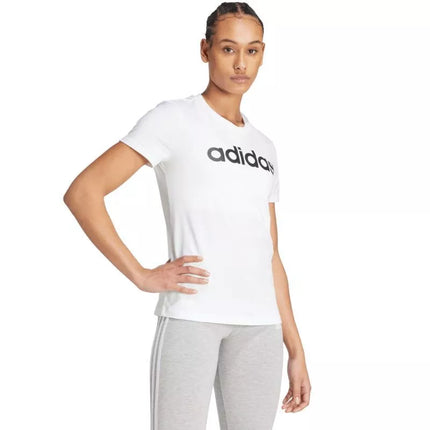 adidas Essentials Linear W GL0768 marškinėliai
