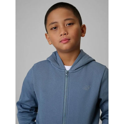 Boy's regular hooded sweatshirt 4F 4FJRSS26TSWSM2749-32S