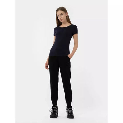 Women's regular plain T-shirt 4F 4FMM00TTSHF731-30S
