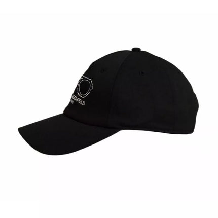 Karl Lagerfeld Paris Cap with Strapback Glasses Black - L5WH7946 blk