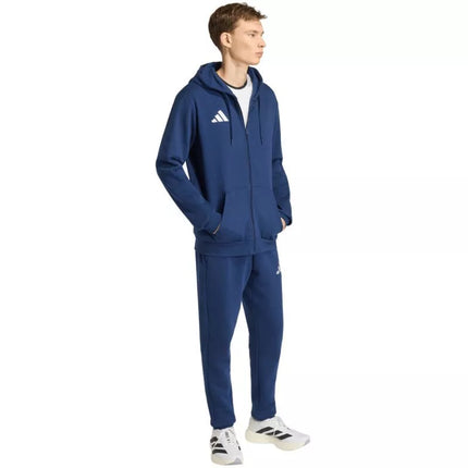 Men's adidas Entrada 26 FZ Hoody navy blue KF5946