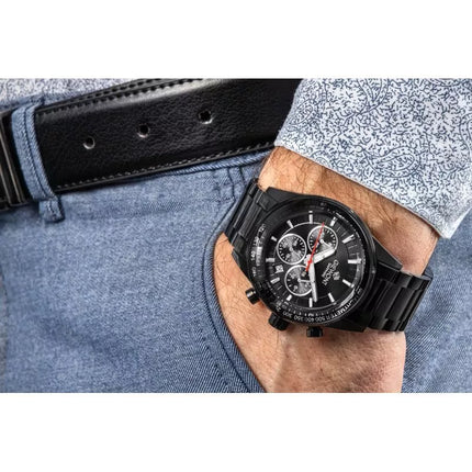 Vyriškas laikrodis Giewont Chronograph safyrinis juodas GW9140-B2