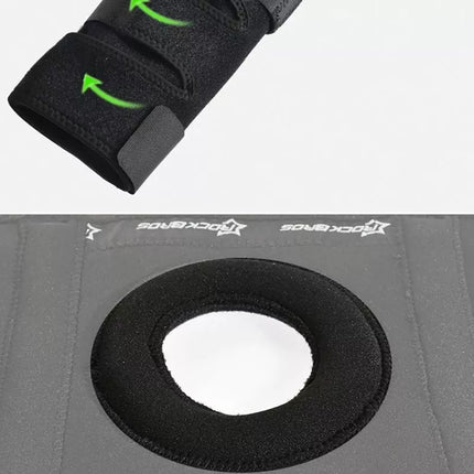 Rockbros LF1106L sportinė apsauga rotulei ir kelio sąnariui, dydis L - juoda