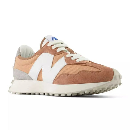 New Balance 327 sportiniai bateliai, oranžinio zomšo, moteriški/vyriški (U327CI)