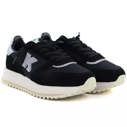 Black platform sneakers Kobbo 100103