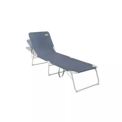 Outwell Tenby 3-Leg Camping Lounger Blue