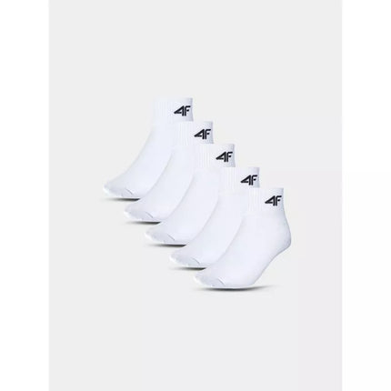 Casual ankle socks (5-pack) for children 4F 4FJWMM00USOCU295-90S