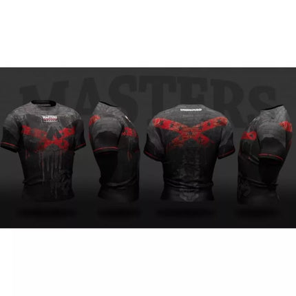 Masters Mfc Tamsioji "Renegade" Treniruočių Marškinėliai M 06123-M