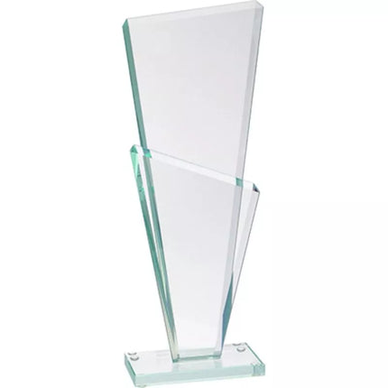 Glass trophy