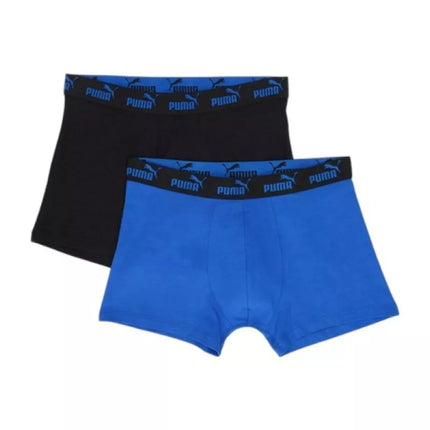 Puma men's boxer briefs 2-Pack blue black comfortable cotton