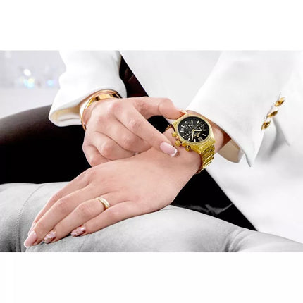Giewont Sapphire Gold Black Women's Watch GW3670-B3