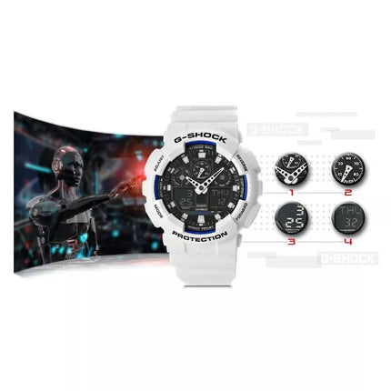 Vyriškas laikrodis CASIO G-SHOCK GA-100B-7AER + Dėžutė
