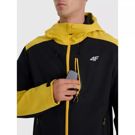 Vyriška 4F 4FRAW25TSOFM506-71S softshell striukė su vėjui atsparia 8000 membrana