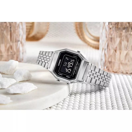 CASIO Vintage LA680WA-1BDF Women's Watch + BOX
