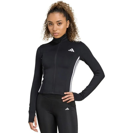 adidas Workout Essentials 3-Stripes Zip Through Sweatshirt KB7843