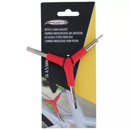 Y-TYPE ALLEN WRENCH 3 BICYCLE GEAR FUNCTIONS