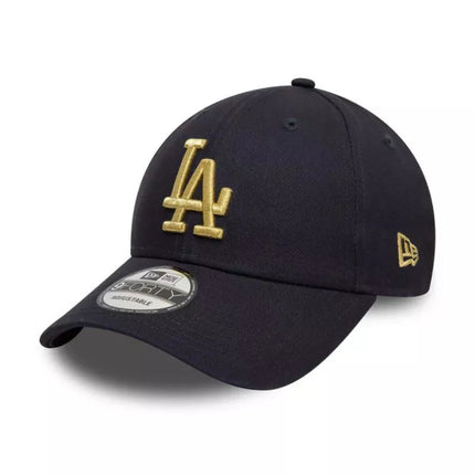 New Era 9FORTY MLB LA Los Angeles Dodgers Metalinė Tamsiai Mėlyna Kepuraitė su Dirželiu - 60595193