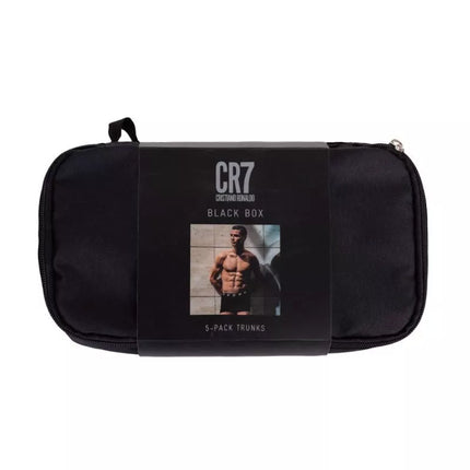 CR7 men's boxer shorts 5 pack black as a gift - 8123-49-2902