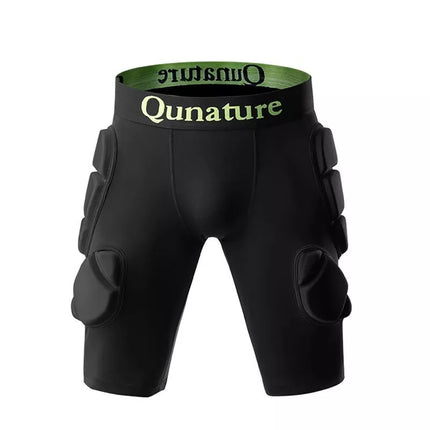 Qunature Šlaunų apsaugos – Pažangios XL slidėms, snieglenčių sportui, riedučiams – Juodos