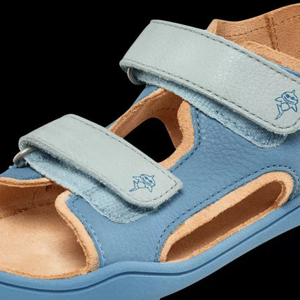 Affenzahn Sandal Leather Airy Shark (01394-30211)