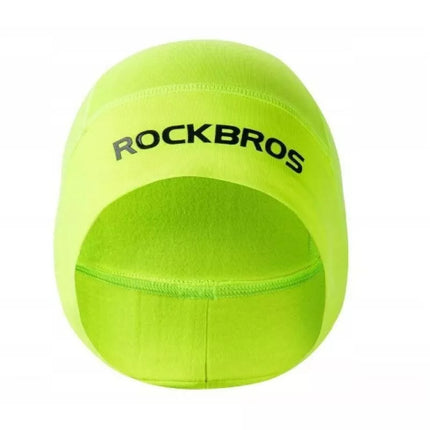 Rockbros universali sportinė kepurė po šalmu fluo