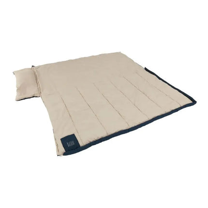 Outwell Contour Lux XL Adult Rectangular Sleeping Bag Polyester Blue