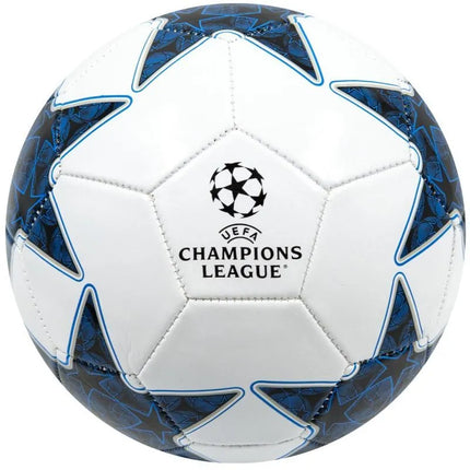 UCL baltas/mėlynas futbolo kamuolys, 5 dydis