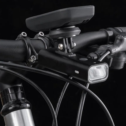 Wozinsky WUG-01B dviračio laikiklis Garmin kompiuteriui, vairui, kamerai, žibintuvėliui - juodas